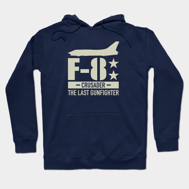 F-8 Crusader Hoodie by Firemission45